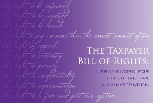 Orešković - Taxpayer bill of rights